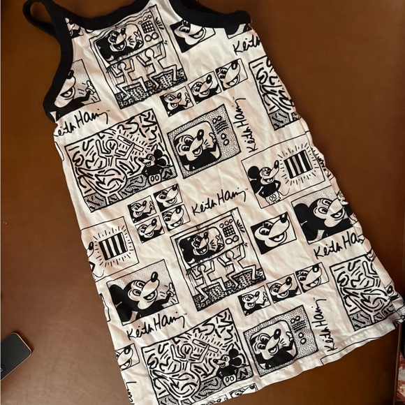 keith haring Other - Zara Keith Haring Collab Girls Mickey Mouse Girls Tank Dress New